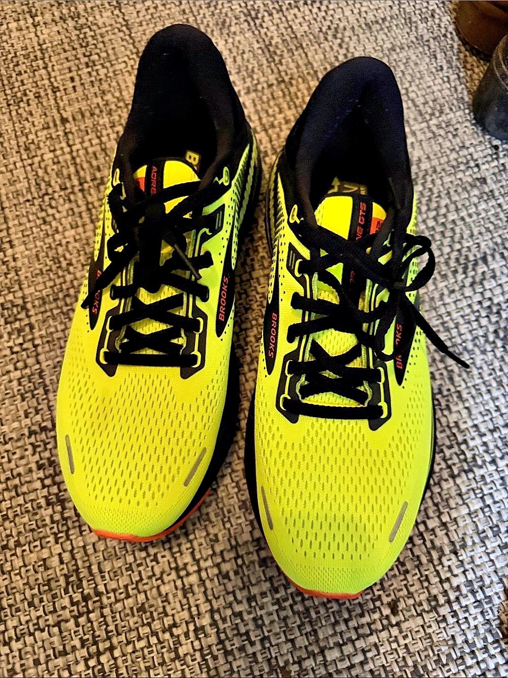 Men’s Brooks Adrenaline GTS Athletic Shoes Green & Black
